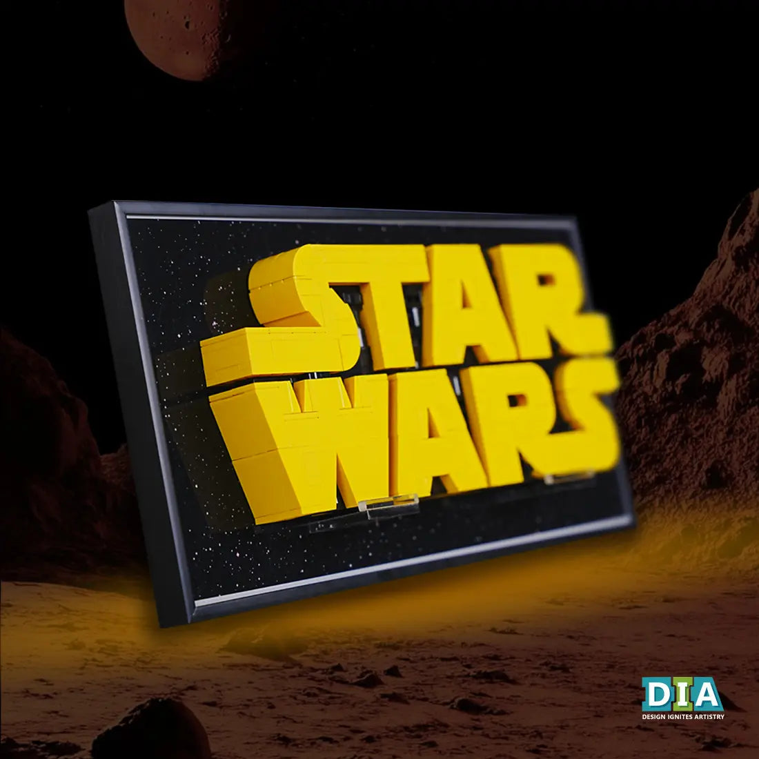 LEGO™ Frame for Brick-Built Star Wars™ Logo（75407）