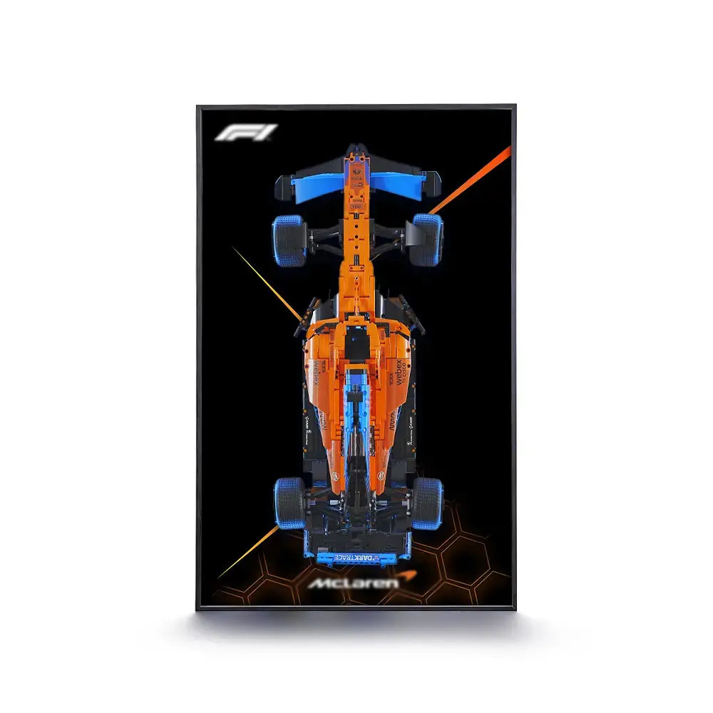 Auto-Wandmontagerahmen für McLaren Formel 1™ Race Car（42141）
