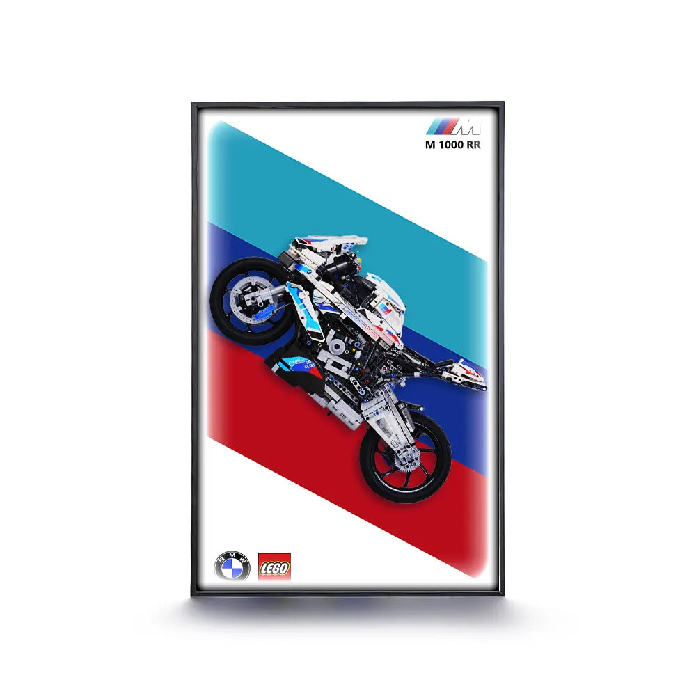 Cadre d'exposition LEGO™ BMW M 1000 RR（42130）