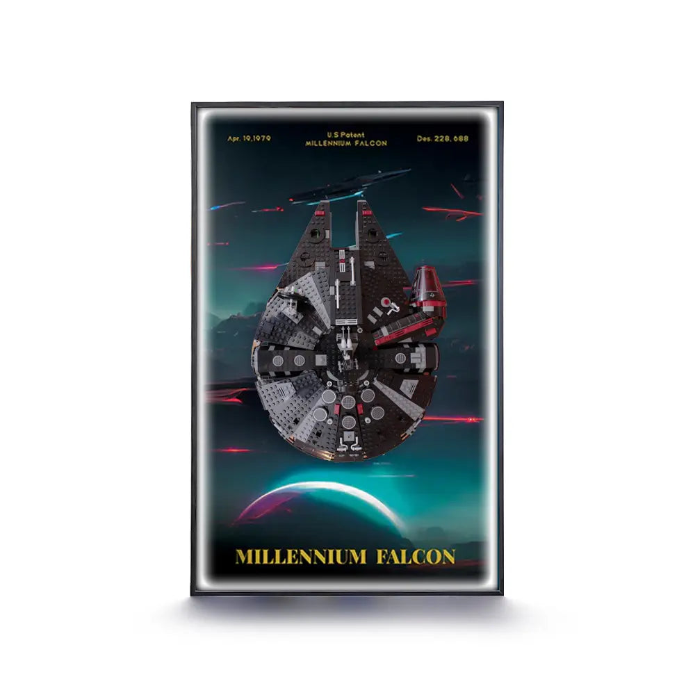 LEGO™ Frame for  STAR WARS Dark Millennium Falcon (75389)