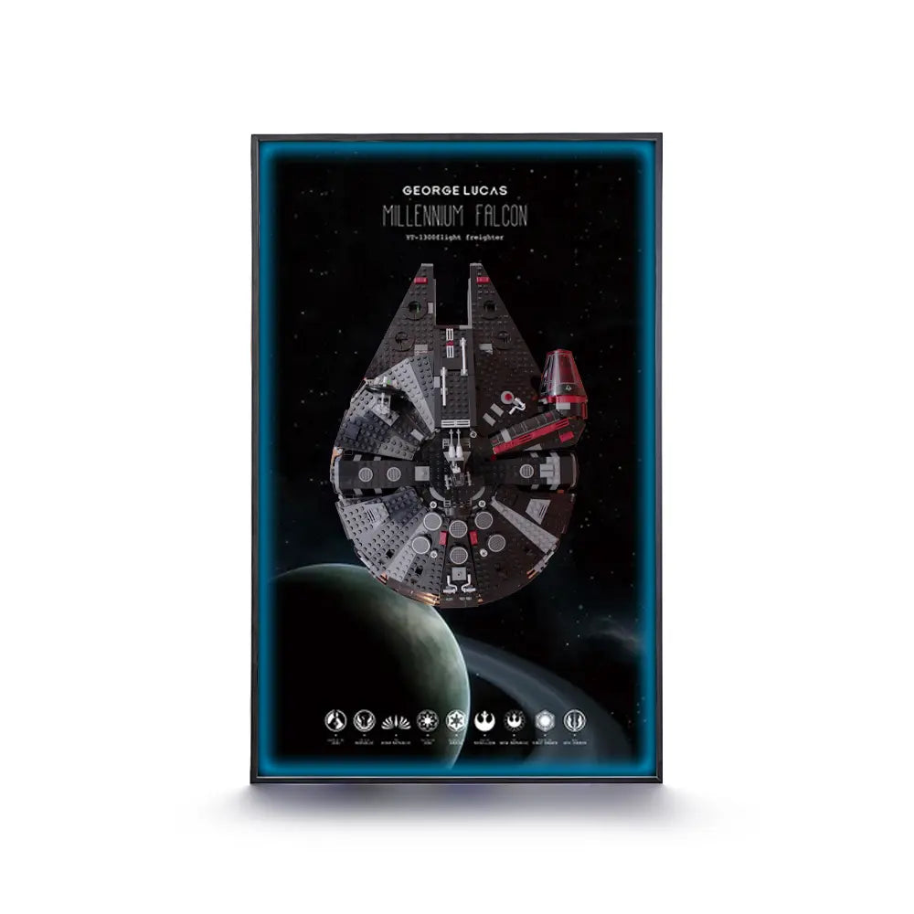 LEGO™ Frame for  STAR WARS Dark Millennium Falcon (75389)