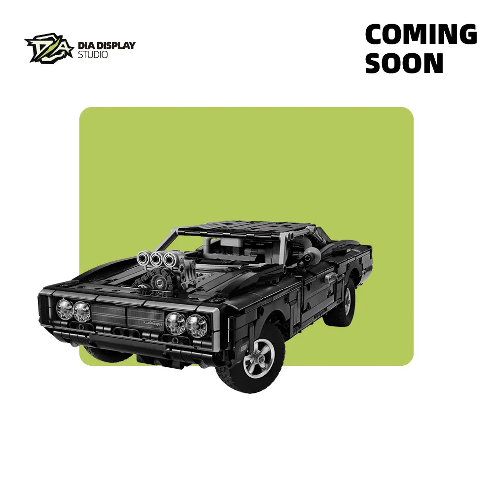 Wall Display Frame for LEGO® Fast and Furious Dodge Charger R/T Car (42231)