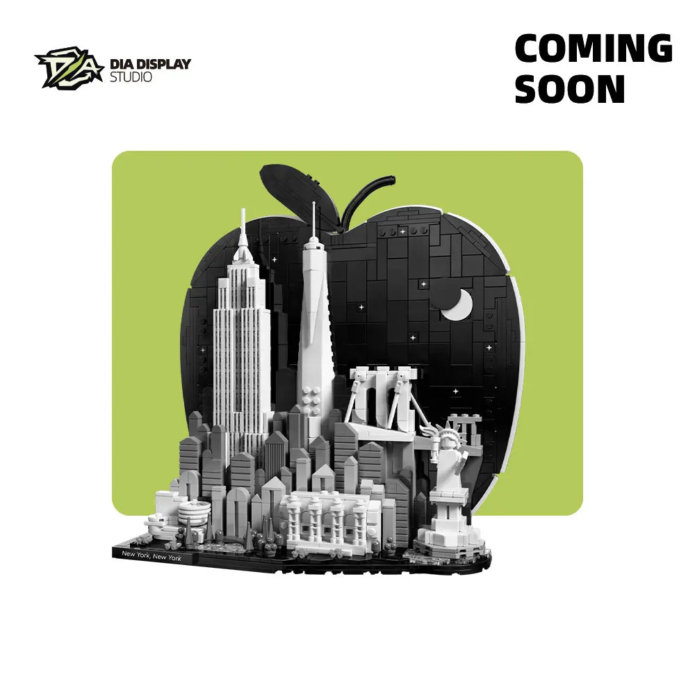 Wall Display Frame for LEGO® New York City – The Big Apple (21066)