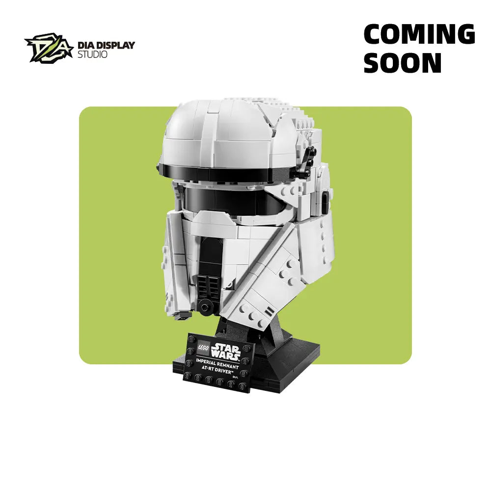 Acrylic Display Case for LEGO® Imperial Remnant AT-RT Driver™ Helmet (75458)