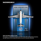 Wall Display Frame for LEGO® Douglas DC-3 PAN AM Airliner minus (11378)