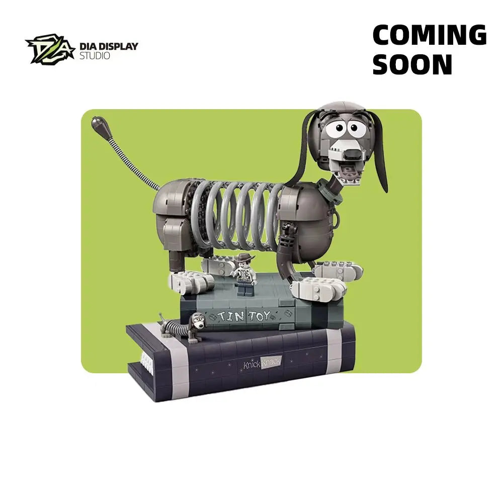 Acrylic Display Case for LEGO® Toy Story Slinky Dog Bookends (43301)