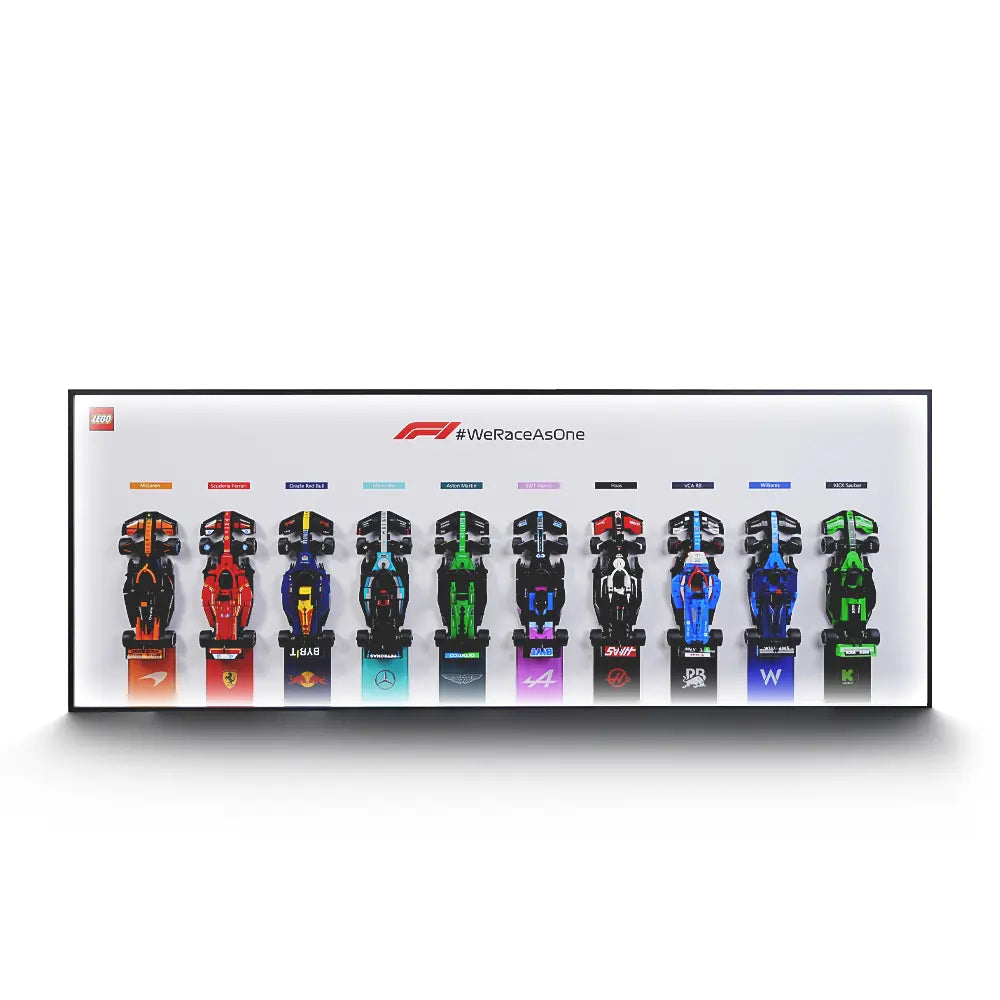 Cadre d'exposition LEGO™  Speed Champion F1 series PLUS