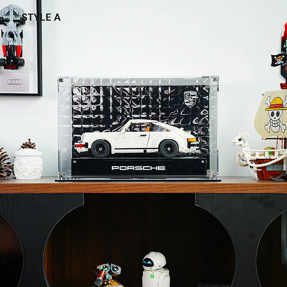 Acrylic Display Case for LEGO® Icons Porsche 911 (10295) – Dia