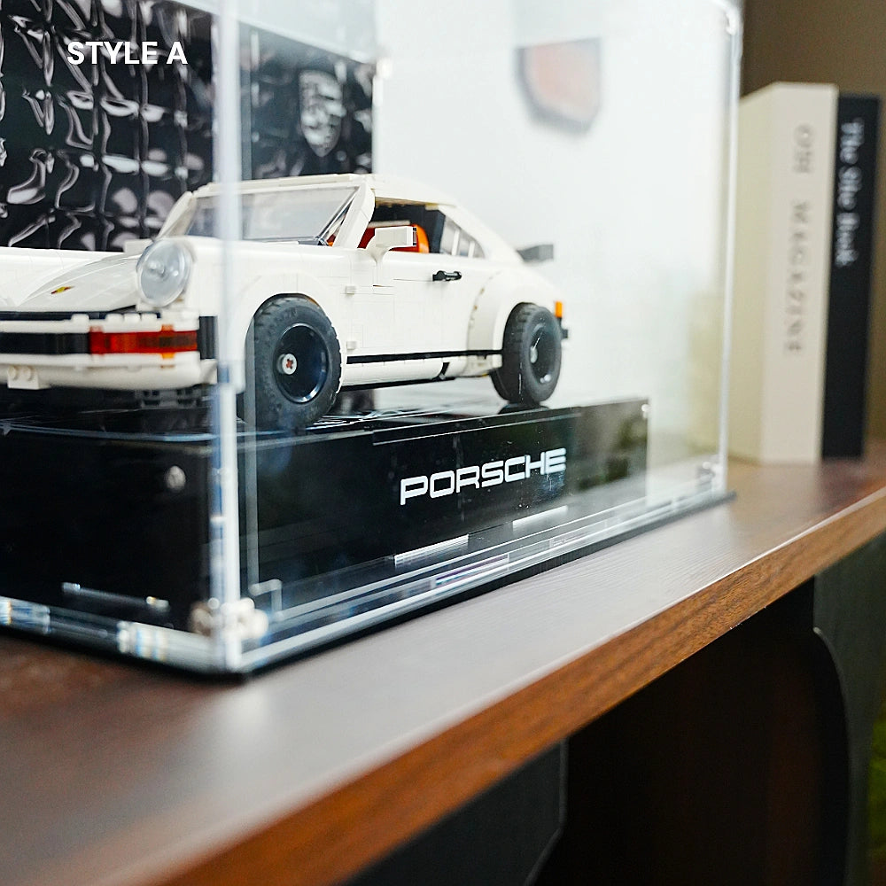 Acrylic Display Case for LEGO® Icons Porsche 911 (10295)