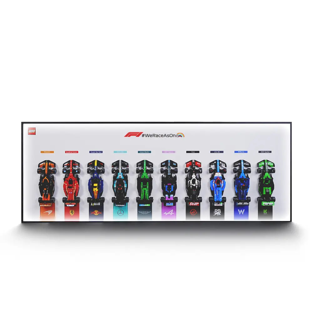 Cadre d'exposition LEGO™  Speed Champion F1 series PLUS