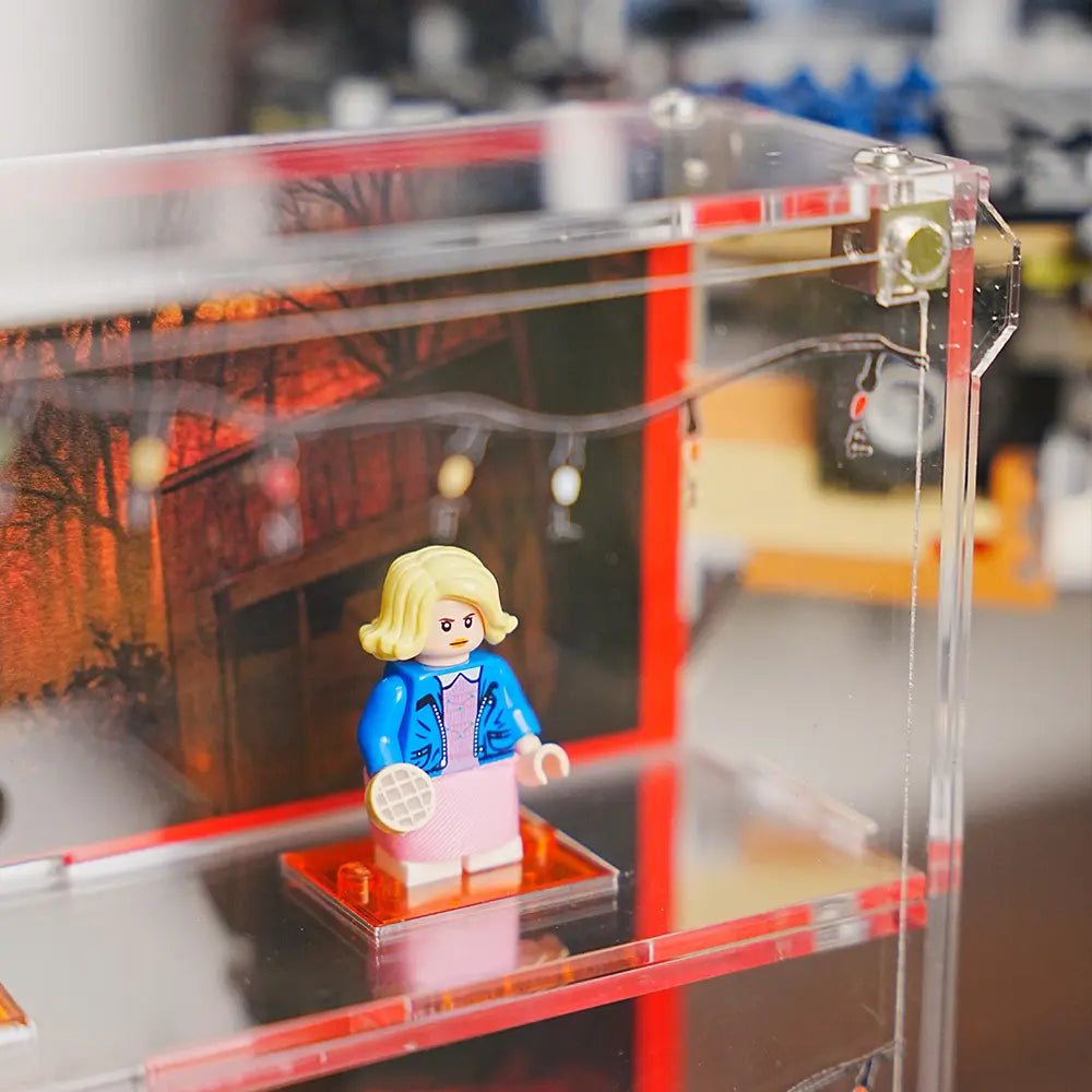 LEGO Display Acrylic Case for The Upside Down Minifigures (75810)