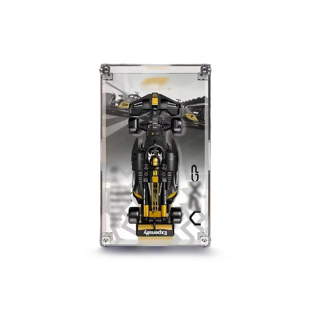 LEGO™ Display Show Case For APXGP Team Race Car from F1 The Movie(77252)