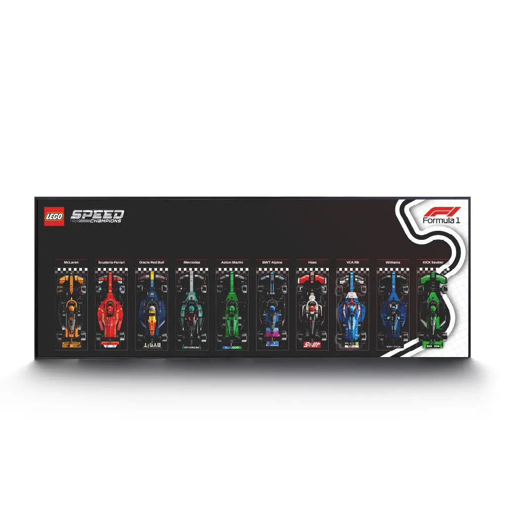 Cadre d'exposition LEGO™  Speed Champion F1 series PLUS