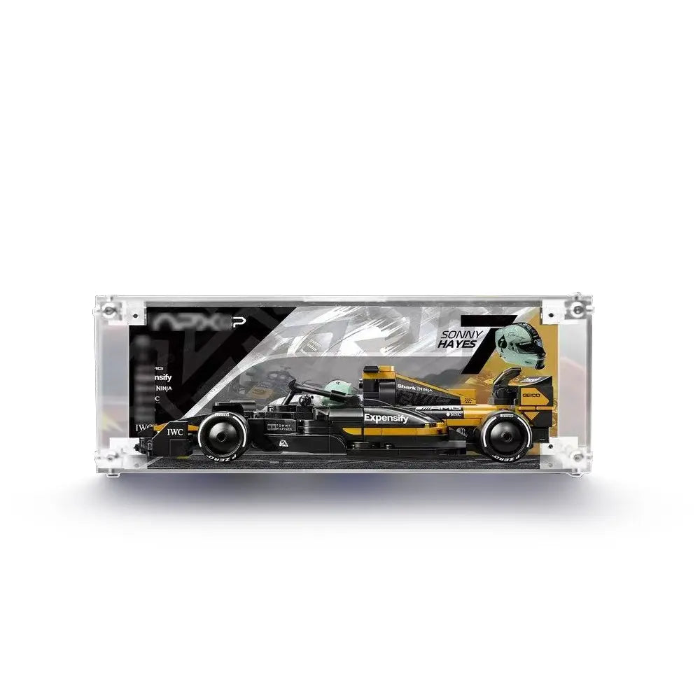 LEGO™Show Case For APXGP Team Race Car from F1 The Movie(77252)