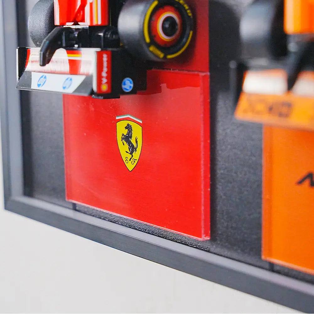 Cadre d'exposition LEGO™  Speed Champion F1 series PLUS
