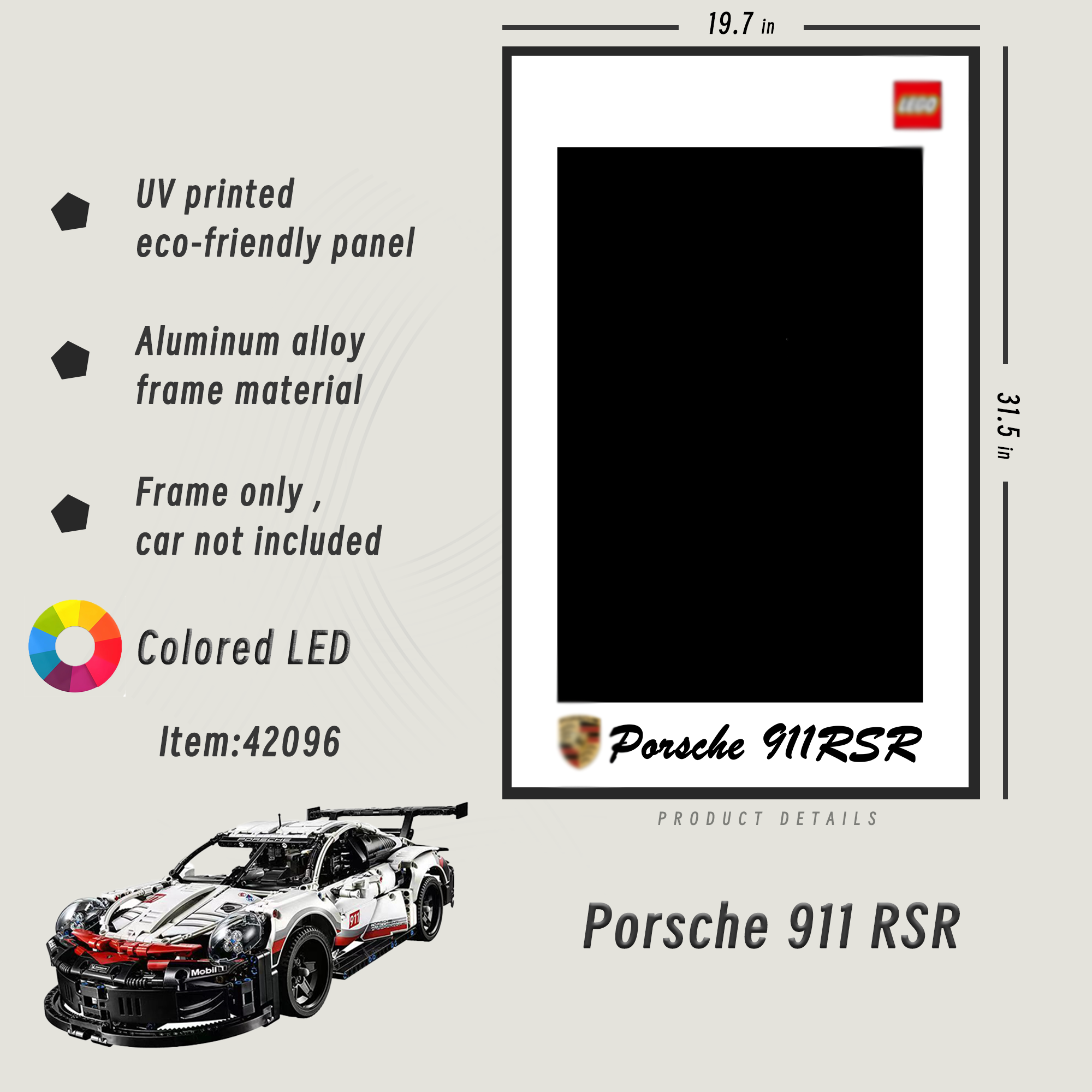 Display Frame for Porsche 911 RSR