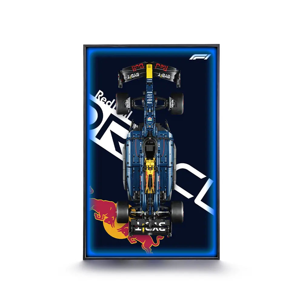 Cadre d'exposition LEGO™ Oracle Red Bull Racing RB20 F1 Car（42206）