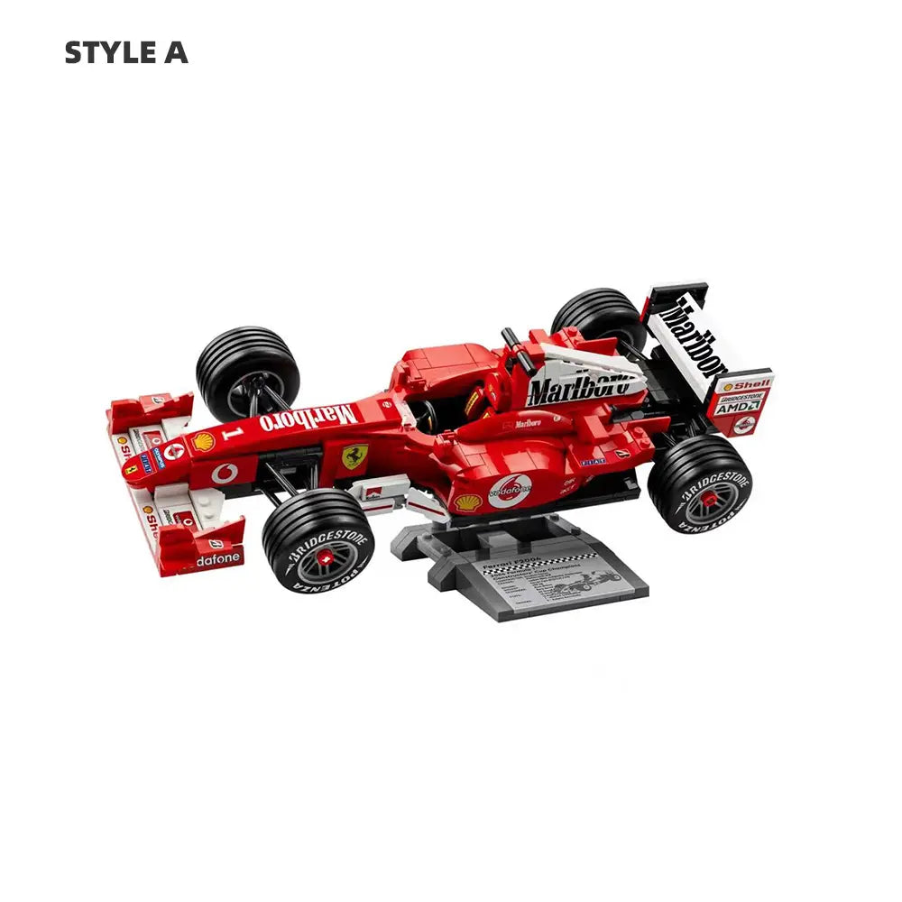 LEGO Display Case & Stickers for Icons: F1 Legends (10330, 10353, 11375)
