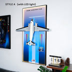 Wall Display Frame for LEGO® Douglas DC-3 PAN AM Airliner (11378)