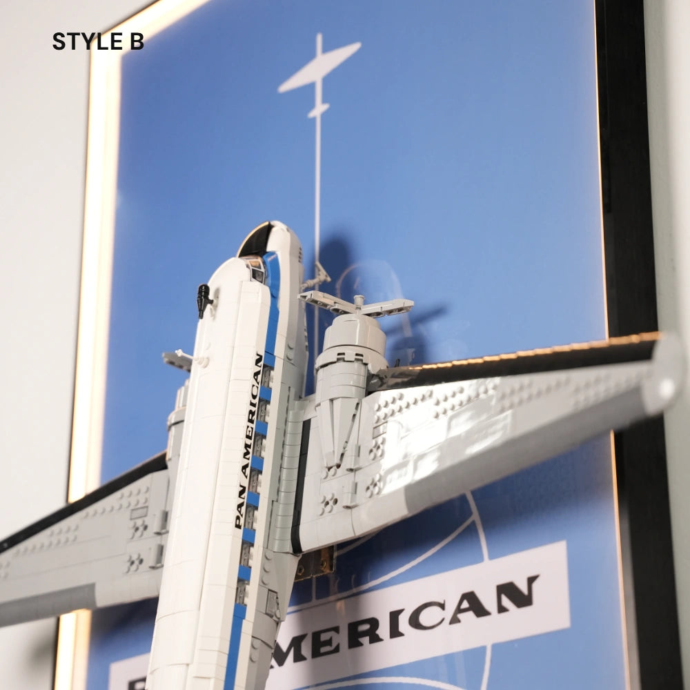 LEGO Display Wall Mount Frame for Douglas DC-3 PAN AM Airliner (11378)