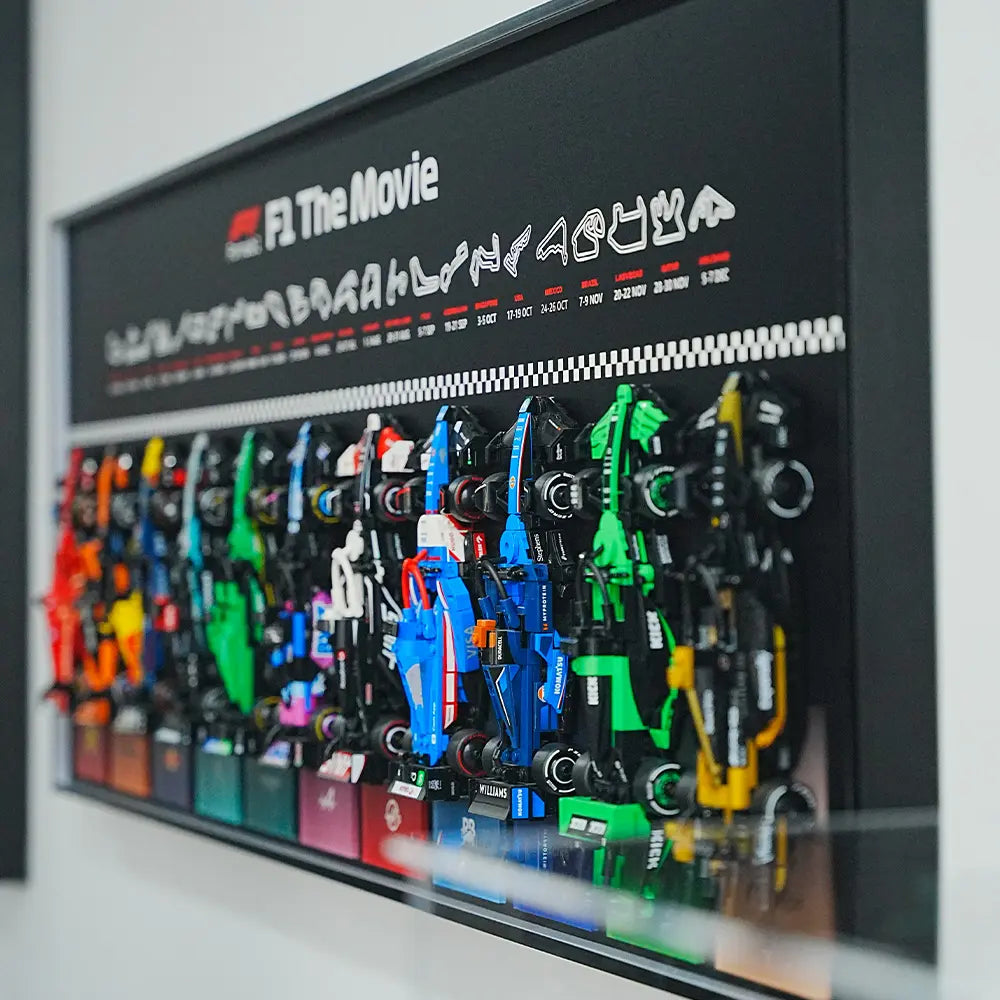 Cadre d'exposition LEGO™  Speed Champion F1 series PLUS