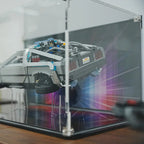 [pre-sale]LEGO™Show Case For Back to the Future Time Machine (10300)/christmas gift