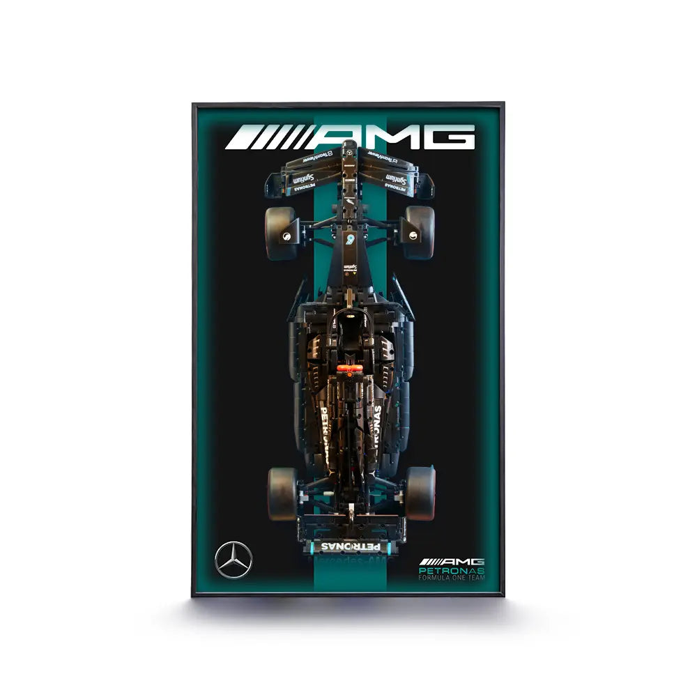 Cadre d'exposition LEGO™ Mercedes-AMG F1 W14 E Performance（42171）