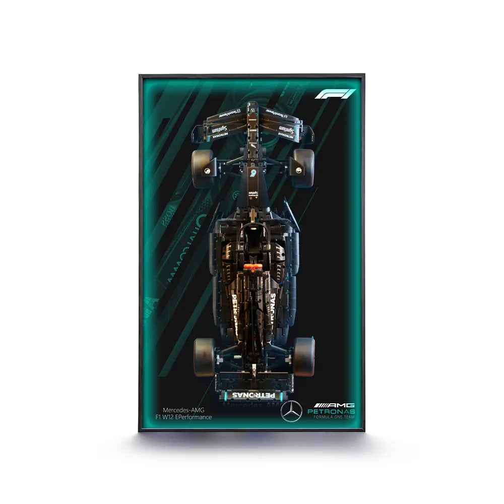 Cadre d'exposition LEGO™ Mercedes-AMG F1 W14 E Performance（42171）