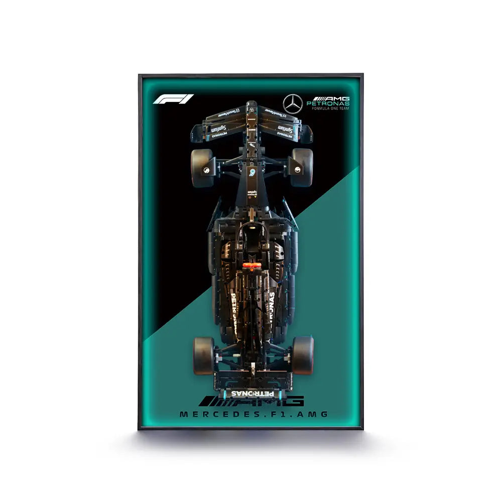 Cadre d'exposition LEGO™ Mercedes-AMG F1 W14 E Performance（42171）