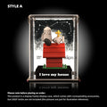 Vetrina in acrilico per LEGO® Peanuts: La cuccia di Snoopy (21368)