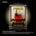 Acrylic Display Case for LEGO® Peanuts: Snoopy's Doghouse (21368)