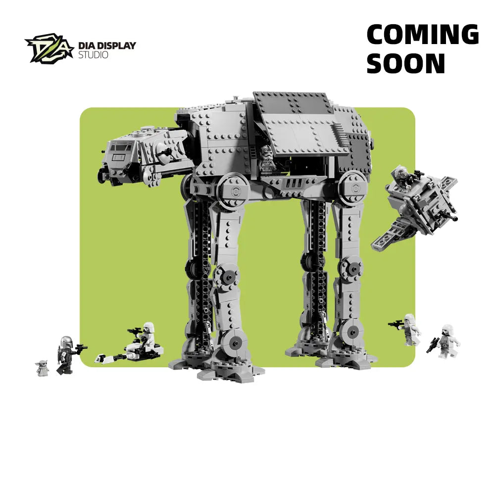 Wall Display Frame for LEGO® Star Wars™ Imperial Remnant AT-AT™ with INT-4 (75454)
