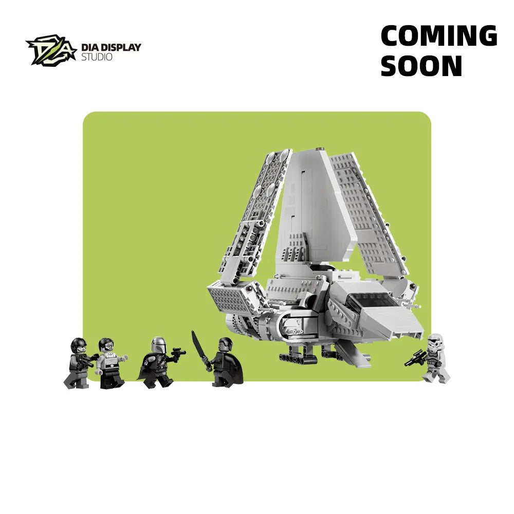 Wall Display Frame for LEGO® Star Wars™ Imperial Lambda-Class Shuttle (75459)
