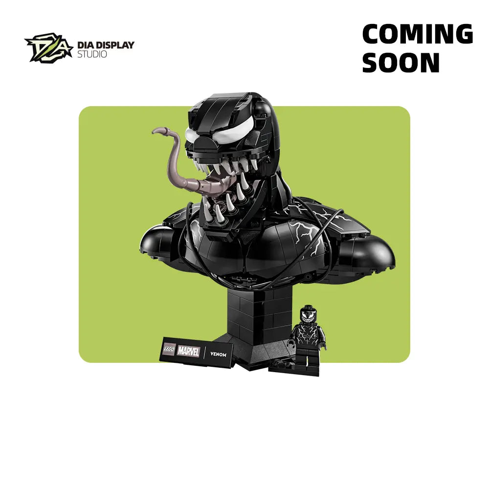 Acrylic Display Case for LEGO® Venom Bust (76356)