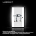 Wall Display Frame for LEGO® Star Wars™ Imperial Remnant AT-AT™ with INT-4 (75454)