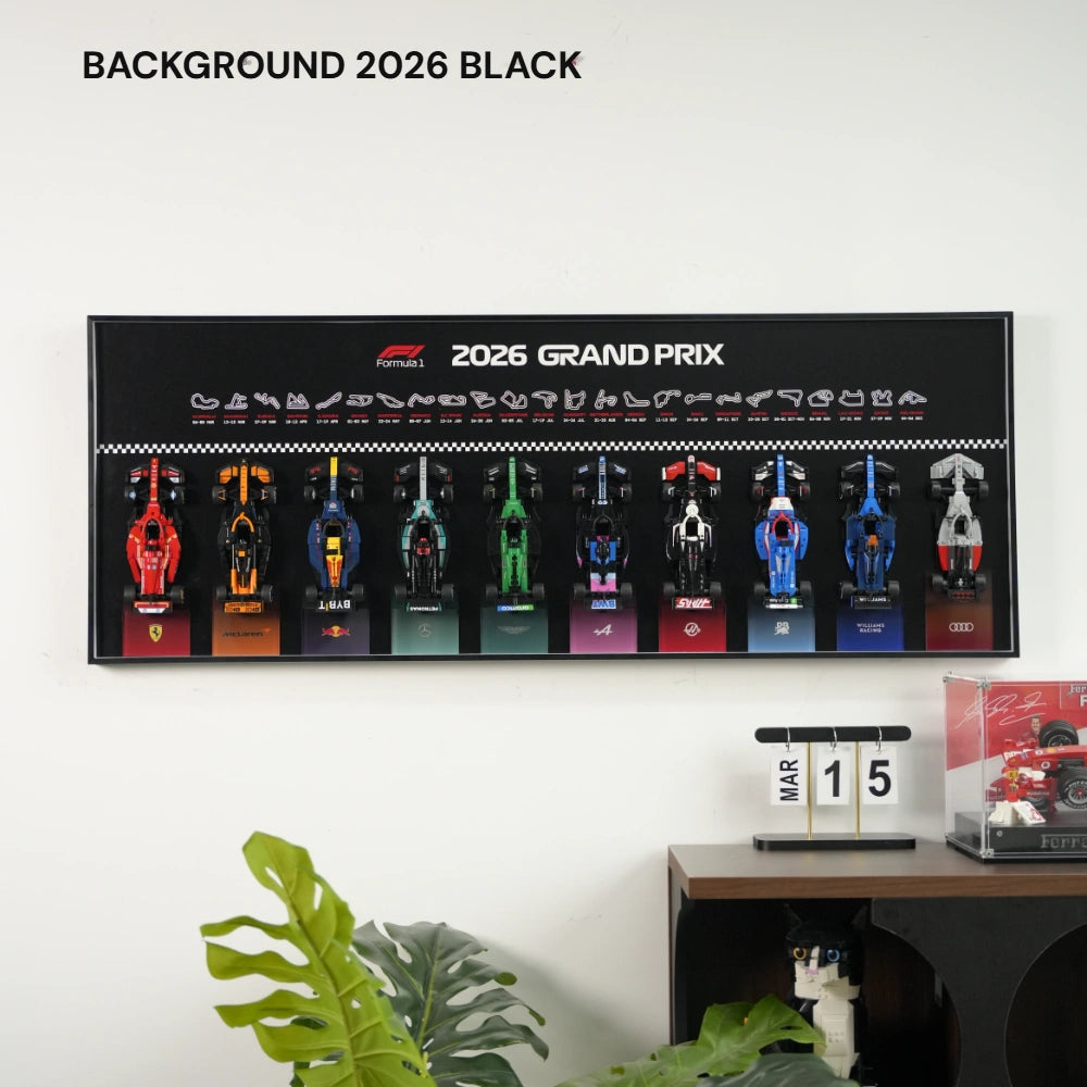 LEGO F1 Display Frame for Speed Champions series 2026 PLUS