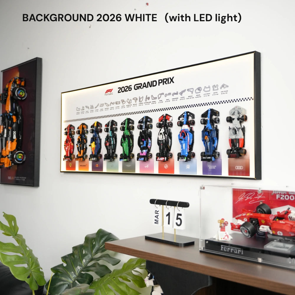 LEGO F1 Display Frame for Speed Champions series 2026 PLUS