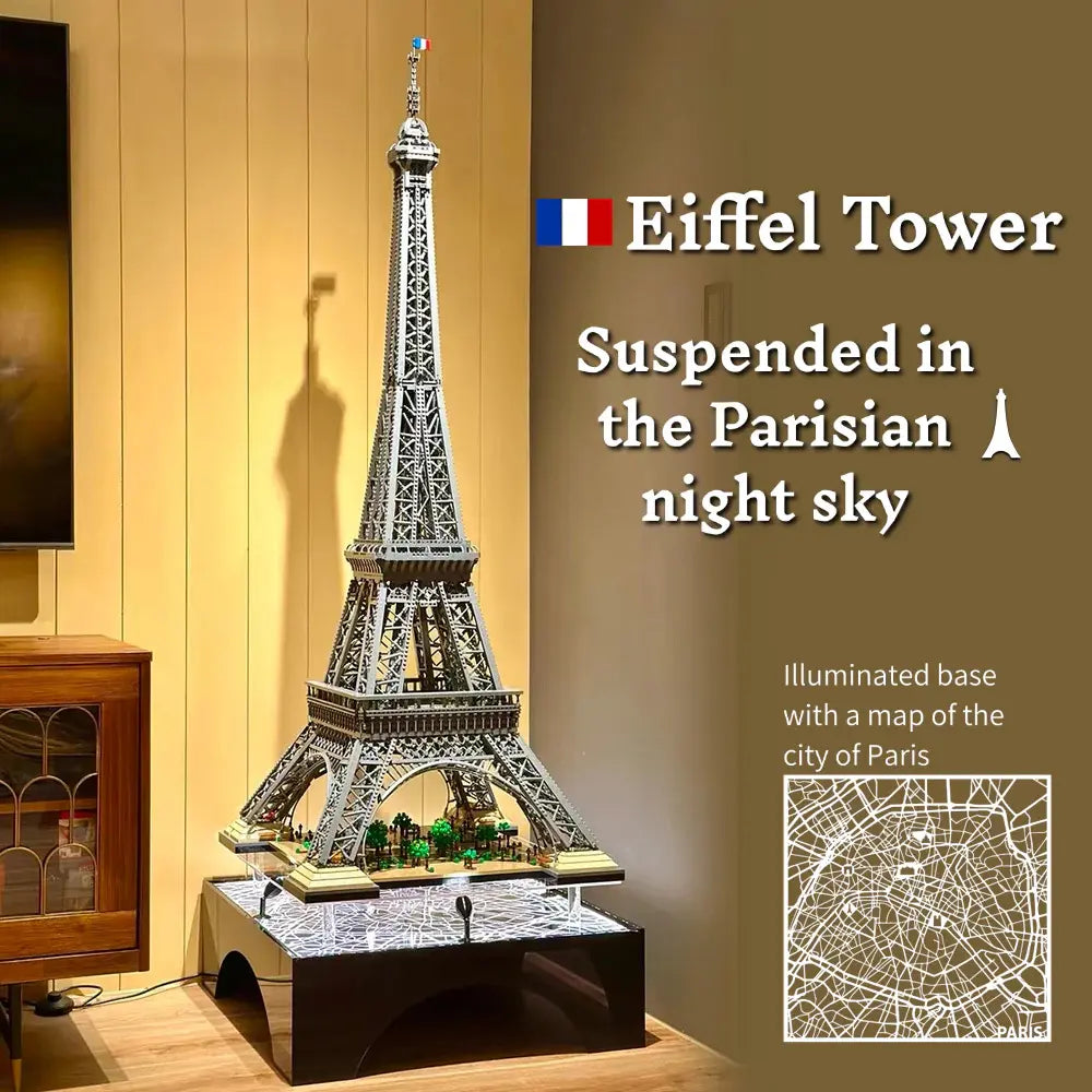 LEGO™ Show Case for ICONS Eiffel Tower 10307 Floating Lighted