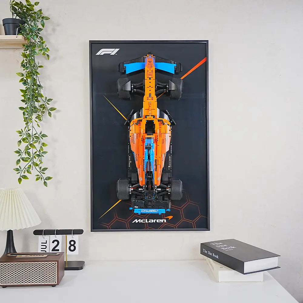 Auto-Wandmontagerahmen für McLaren Formel 1™ Race Car（42141）