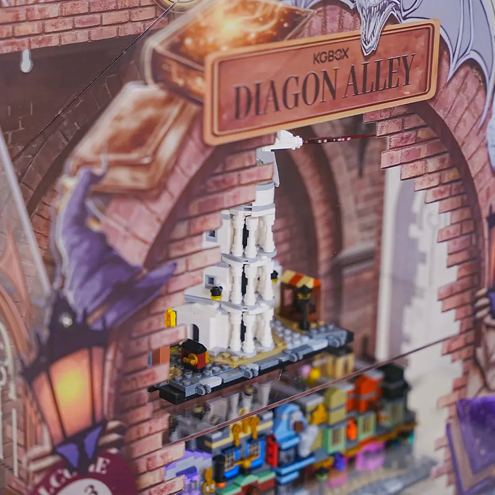 [pre-sale]LEGO™Show Case For Diagon Alley™ Wizarding Shops PLUS (76444)