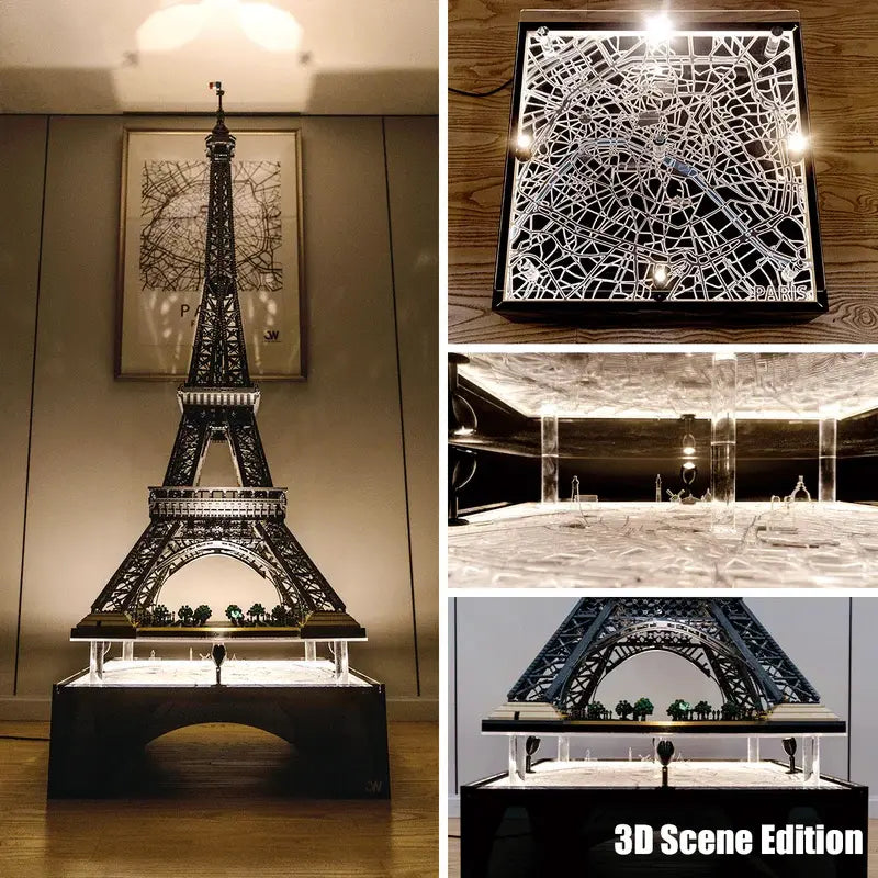LEGO™ Show Case for ICONS Eiffel Tower 10307 Floating Lighted
