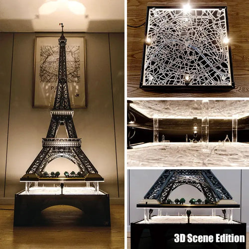 LEGO™ Show Case for ICONS Eiffel Tower 10307 Floating Lighted