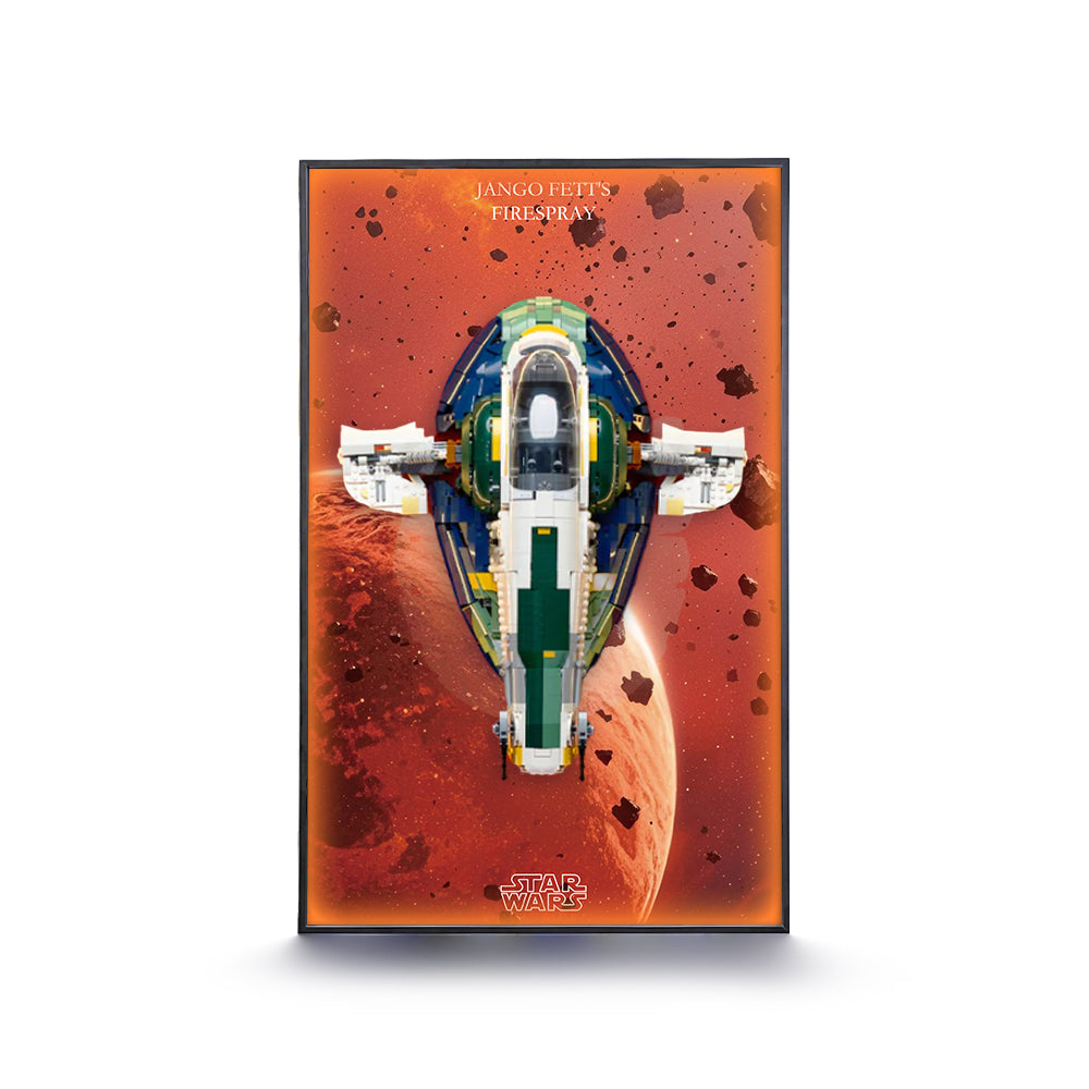 LEGO™ Frame for  STAR WARS Jango Fett's Firespray-Class Starship 75409