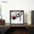 LEGO F1 Display Case for Speed Champions Audi Revolut F1 Team R26 Race Car(77259)
