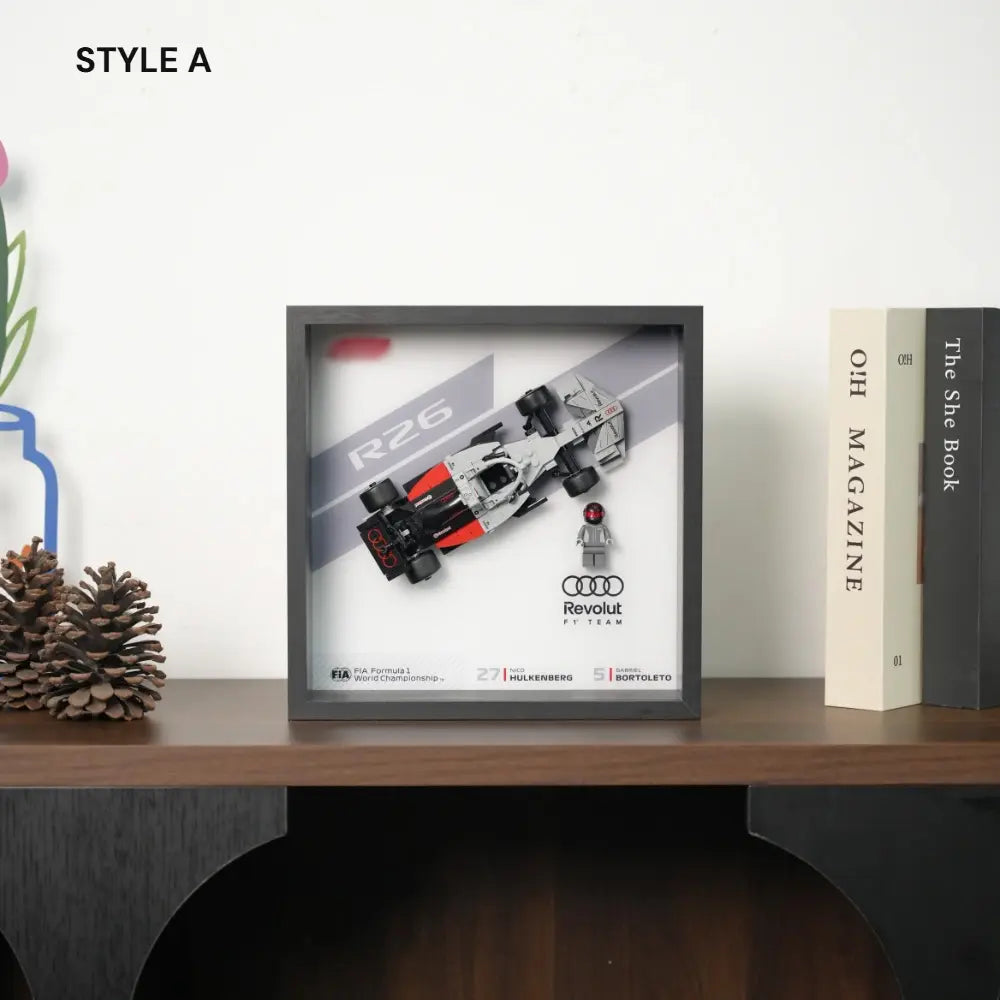 Vitrine LEGO F1 pour Audi Revolut F1 Team R26 (77259)