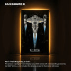 Wall Display Frame for LEGO® Star Wars™ The Mandalorian's N-1 Starfighter (75442)