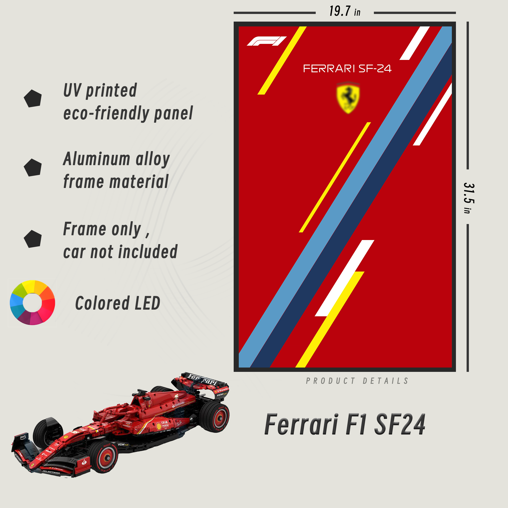 Display Frame for Ferrari F1 SF24