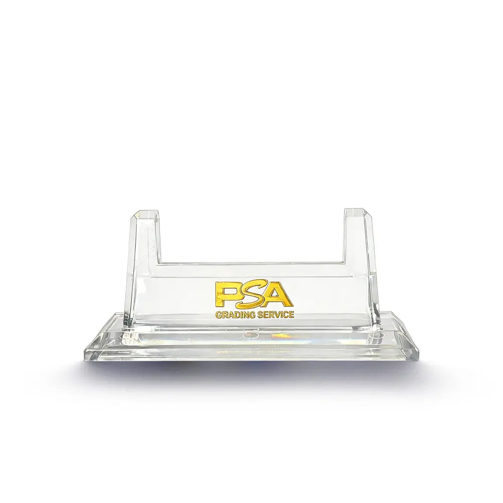 Graded Card Acrylic Stand - Clear Display Base for PSA SGC CGC Card Slabs, Perfect for Showcase