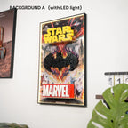 LEGO Display Frame for Marvel & Batman & Star Wars Logo trinity(75407&76330&76313)