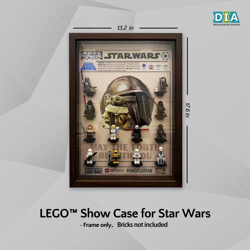 LEGO™ Show Case for Minifigures